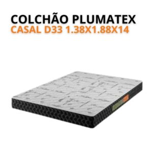 COLCHÃO D33 CASAL PLUMATEX 138X188X14 CM