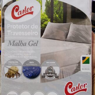 PROTETOR DE TRAVESSEIRO CASTOR MEDIDA ESPECIAL
